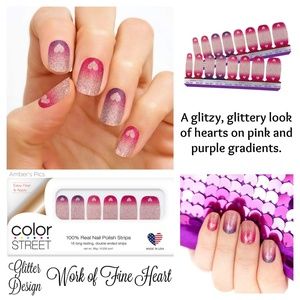 Color Street Valentine Day Nail strips